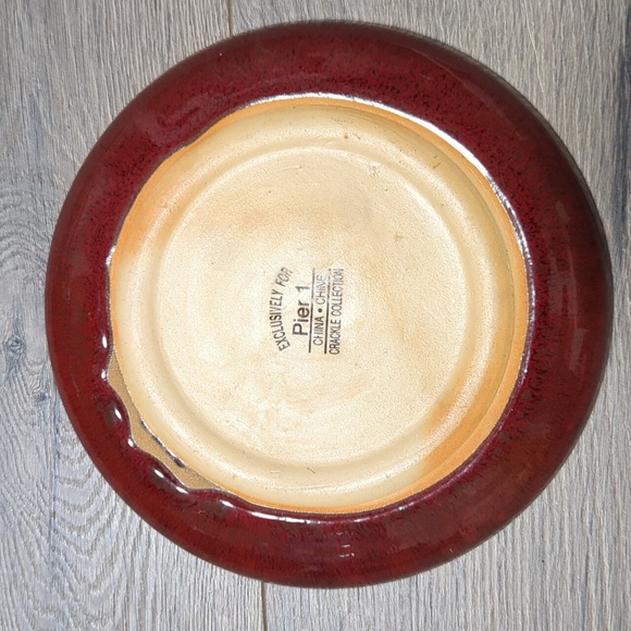 PIER 1 Crackle Collection plate - Picture 2 of 2